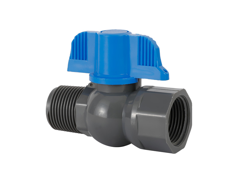 1-2 Inch Plastic Female Threaded And Male Ball Water Valve