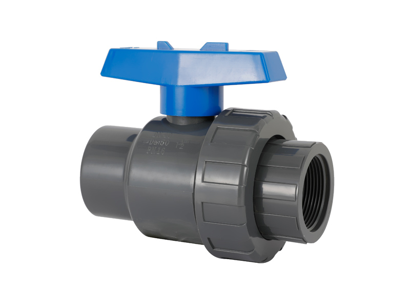 Plastic UPVC SINGLE UNION BALL VALVE