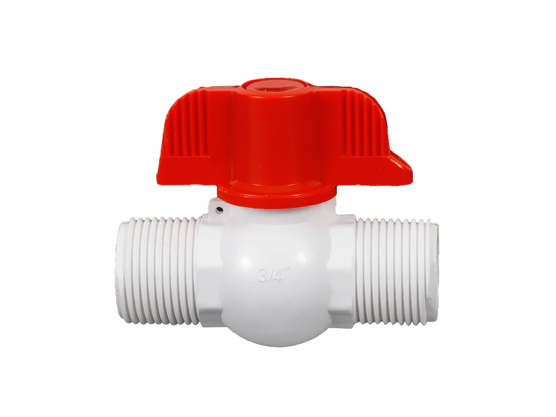 What are the excellent properties of PVC ball valves used in engineering construction under high pressure conditions?